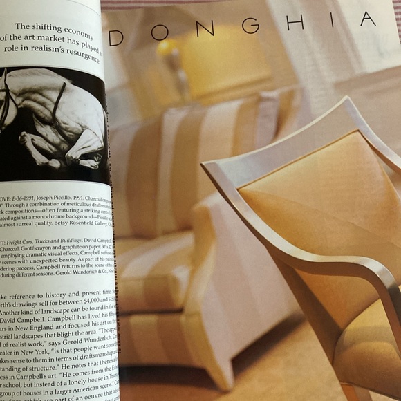 July 1995 edition, Architectural Digest Magazine - Picture 10 of 17